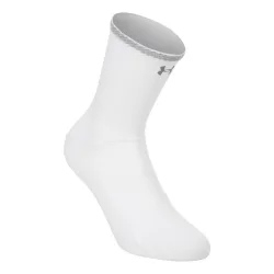 Under Armour Velociti Lite Crew  Laufsocken Unisex-weiß, weiß