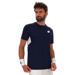 Lotto Squadra IV T-Shirt Herren - dunkelblau, weiß