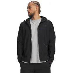 Under Armour Unstoppable Woven Trainingsjacke Herren - schwarz, schwarz