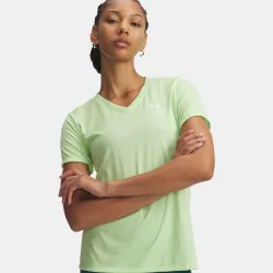 Under Armour Tech Solid T-Shirt Damen-grün