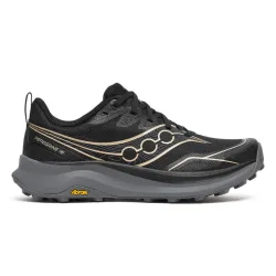 Saucony Peregrine 16 Trailschuh Damen - schwarz, grau