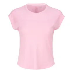 Fila Lum T-Shirt Damen - rosa
