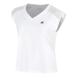 Fila Maria T-Shirt Damen-weiß