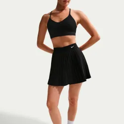 Nike Dri - Fit Victory High Rise Pleated Rock Damen schwarz