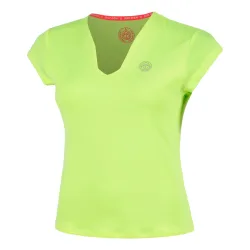 BIDI BADU Out of Control V-Neck T-Shirt Damen-neongelb
