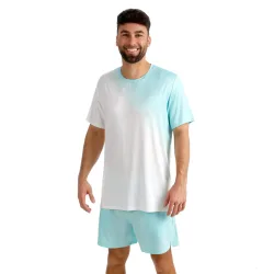 BIDI BADU Crew 2.0 T - Shirt Herren türkis, weiß