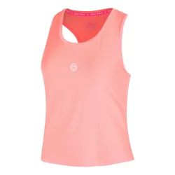 BIDI BADU Out of Control Racerback Tank-Top Damen - pink, weiß