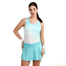 BIDI BADU Crew Racerback Tank - Top Damen türkis, weiß