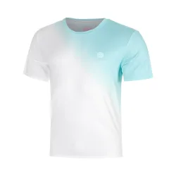 BIDI BADU Crew Fade T-Shirt Jungen-türkis, weiß