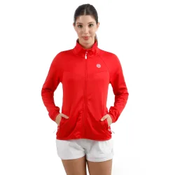BIDI BADU Crew 2.0 Trainingsjacke Damen - rot