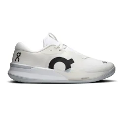 On THE ROGER Pro 3 Allcourtschuh Herren - weiß, pink