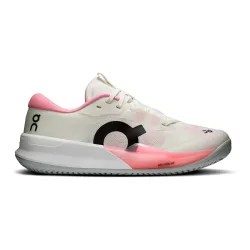 On THE ROGER Pro 3 Sandplatzschuh Damen - creme, rosa