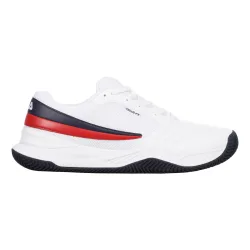 Fila Axilus FX CLY Sandplatzschuh Herren - weiß, rot