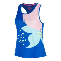 BIDI BADU Hey Laguna Racerback Tank - Top Damen blau, mehrfarbig