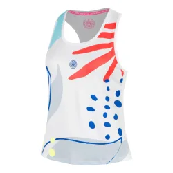 BIDI BADU Hey Laguna Racerback Tank - Top Damen weiß, mehrfarbig