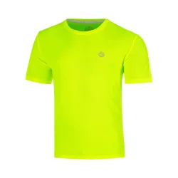 BIDI BADU Solid T-Shirt Jungen-neongelb