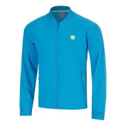 BIDI BADU Out of Control Jacket Trainingsjacke Herren - blau, neongelb