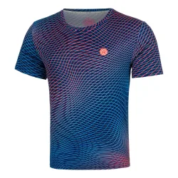 BIDI BADU Out of Control T-Shirt Herren-dunkelblau, koralle