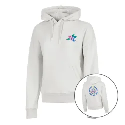 Quiet Please Crush TMTTC Hoody Damen - hellgrau, blau