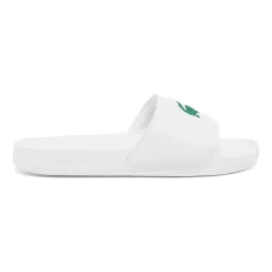 Lacoste Serve Badelatschen Herren - weiß, grün