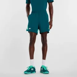 New Balance Tournament Novelty Shorts Herren - petrol, weiß
