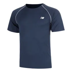 New Balance Tournament T-Shirt Herren-dunkelblau, weiß