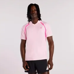 New Balance Tournament T - Shirt Herren rosa, weiß