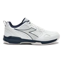 Diadora S. Challenge 7 Sandplatzschuh Herren - weiß, dunkelblau