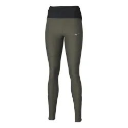 Mizuno Multi Pocket  Lauftight Damen - oliv