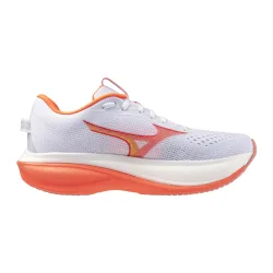Mizuno Wave Rider 30  Neutralschuh Damen - weiß, orange
