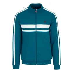 Fila Ned Trainingsjacke Herren - petrol, weiß