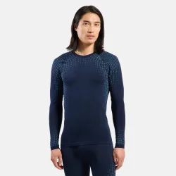 Odlo Herren Performance Warm Bl Crew Longsleeve