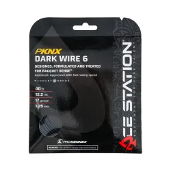 PROKENNEX Dark Wire 6 Saitenset 12,2m-Schwarz