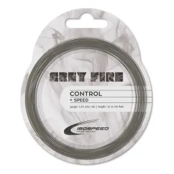 Isospeed Grey Fire Saitenset 12m - Grau
