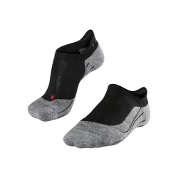 Falke RU4 Endurance Invisible Laufsocken Damen-Schwarz,Grau
