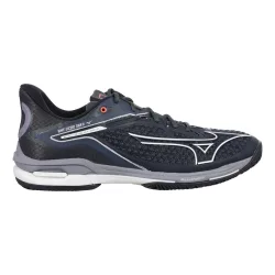 Mizuno Wave Exceed Tour 6 Sandplatzschuh Herren-Grau,Weiß