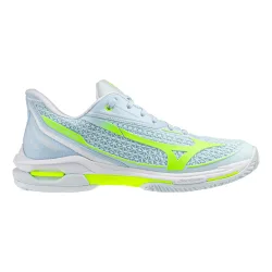 Mizuno Wave Exceed Tour 7 Sandplatzschuh Damen - weiß, hellblau