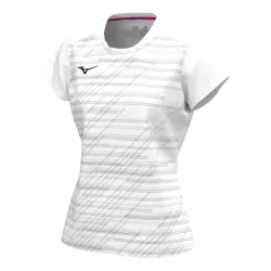 Mizuno Chiba T-Shirt Damen-Weiß