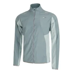 Mizuno Tech Light Laufjacke Herren-Petrol