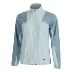 Mizuno Tech Light Laufjacke Damen-Petrol
