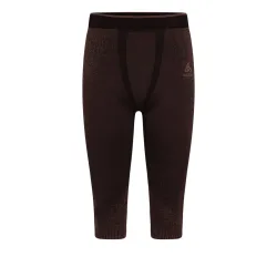 Odlo Blackcomb Base Layer 3/4 Tights für Herren - Skilanglauf, Ski & Snow - maron, S