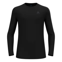 Odlo Merino 160 Base Layer Shirt für Herren - Wandern, Ski & Snow - schwarz, M