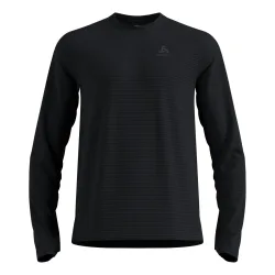 Odlo Essential Thermal Lauf-Mid Layer für Herren - Trail Running, Running - schwarz, XXL