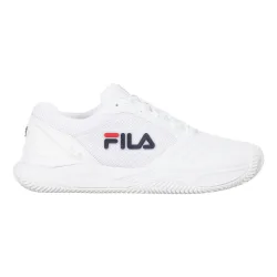 Fila Axilus 3 Sandplatzschuh Damen-Weiß,Dunkelblau