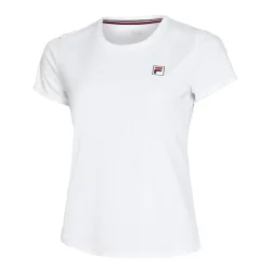 Fila Leonie T-Shirt Damen - Weiß