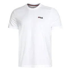Fila Logo Small T-Shirt Herren - Weiß