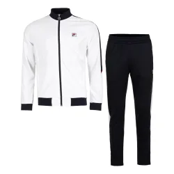 Fila Manuel Trainingsanzug Herren - Weiß, Dunkelblau