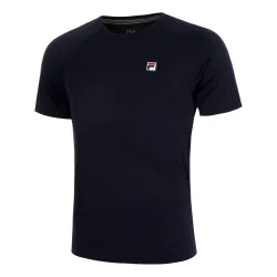 FILA Holger Herren Tennisshirt Blau, Herren, Größe: S