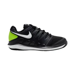Nike Vapor X Allcourtschuh Kinder - schwarz, weiß