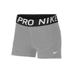 Nike Dri - Fit Big Kids 3in Shorts Mädchen grau, weiß